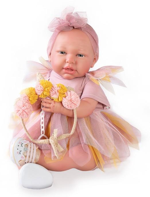 Miminko - Můj první reborn Daniela jako víla, s čelenkou pro holčičky od Antonio Juan