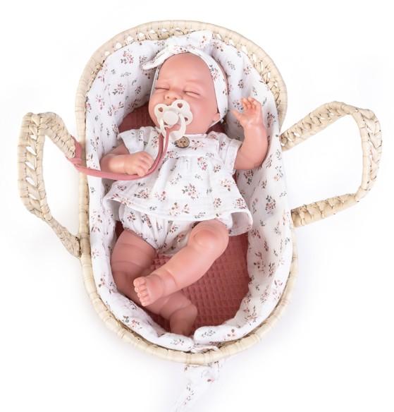 Reborn miminko - Můj malý reborn - Luna v košíčku od Antonio Juan