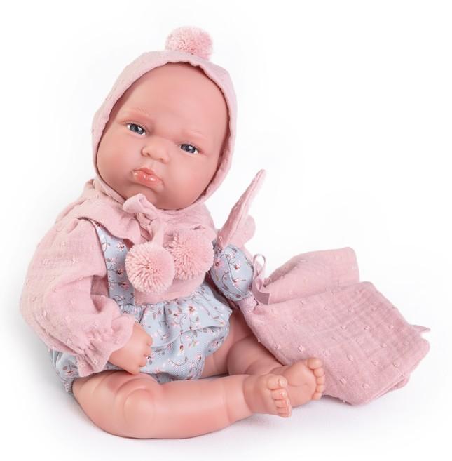 Reborn miminko - Můj malý reborn - holčička Tufi s usínáčkem od Antonio Juan