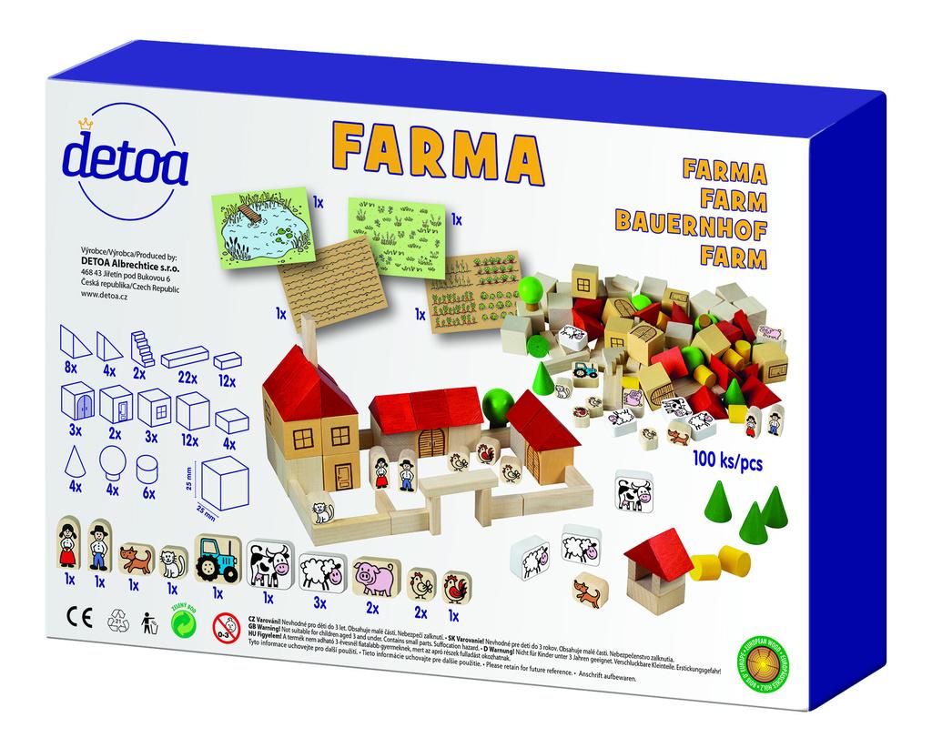 DETOA stavebnice - Farma