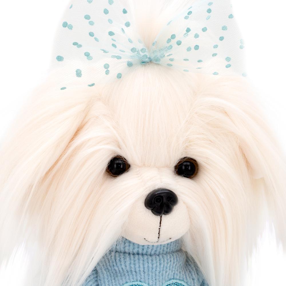 Obleček pro pejsky Lucky Doggy - sada "Modré šaty se srdíčkem" od firmy ORANGE TOYS