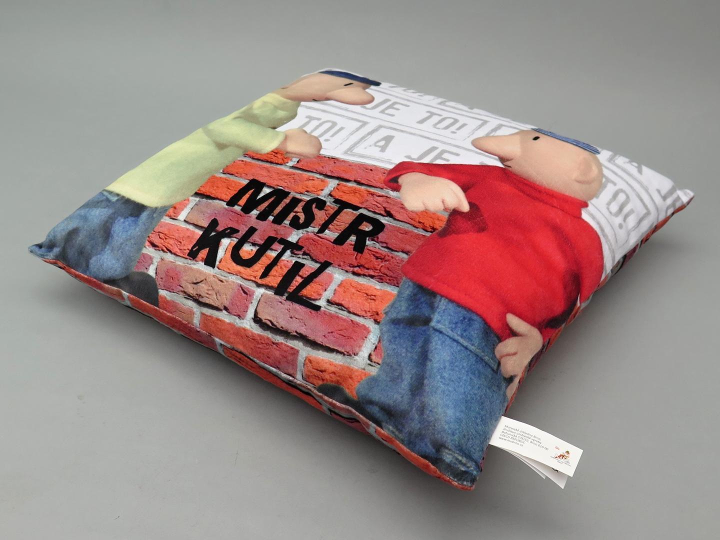 Polštářek - Pat a Mat kutilové od firmy MÚ Brno