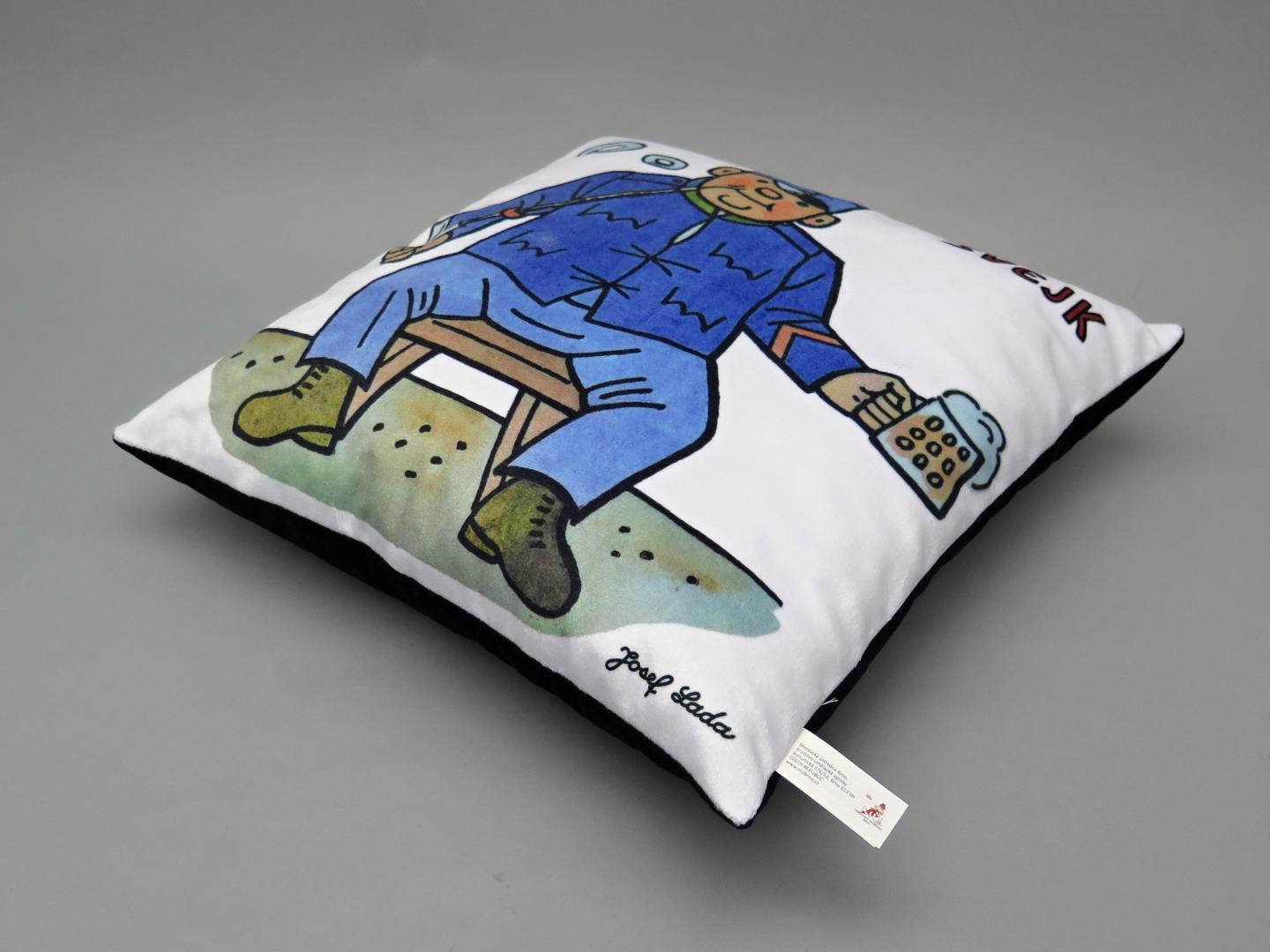 Polštářek - Švejk s půllitrem od firmy MÚ Brno