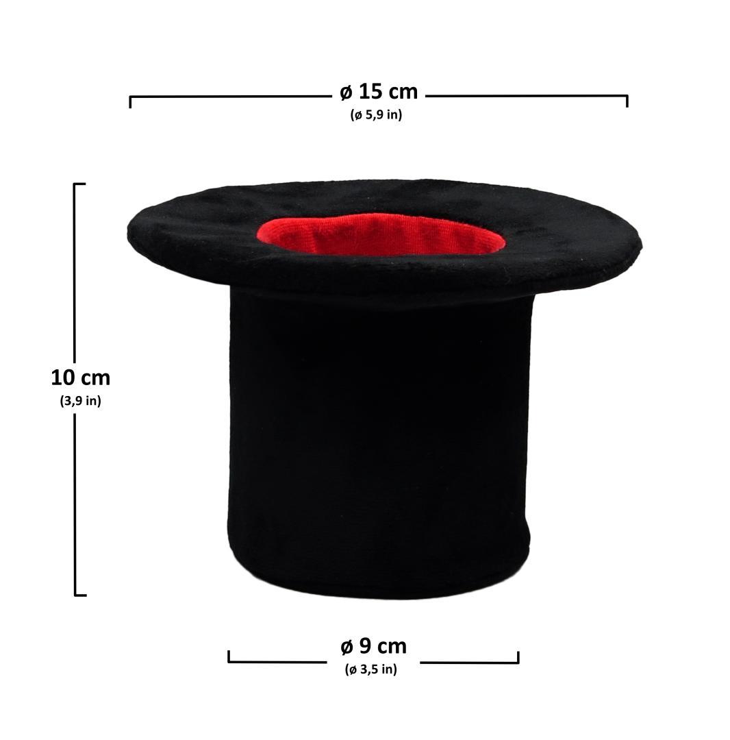 Klobouk kouzelníka Pokustóna – 10 cm
