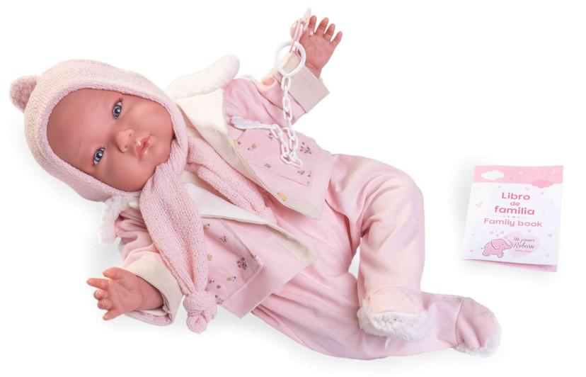Miminko - Můj první reborn Alexandra v růžovém oblečku od firmy Antonio Juan ze Španělska