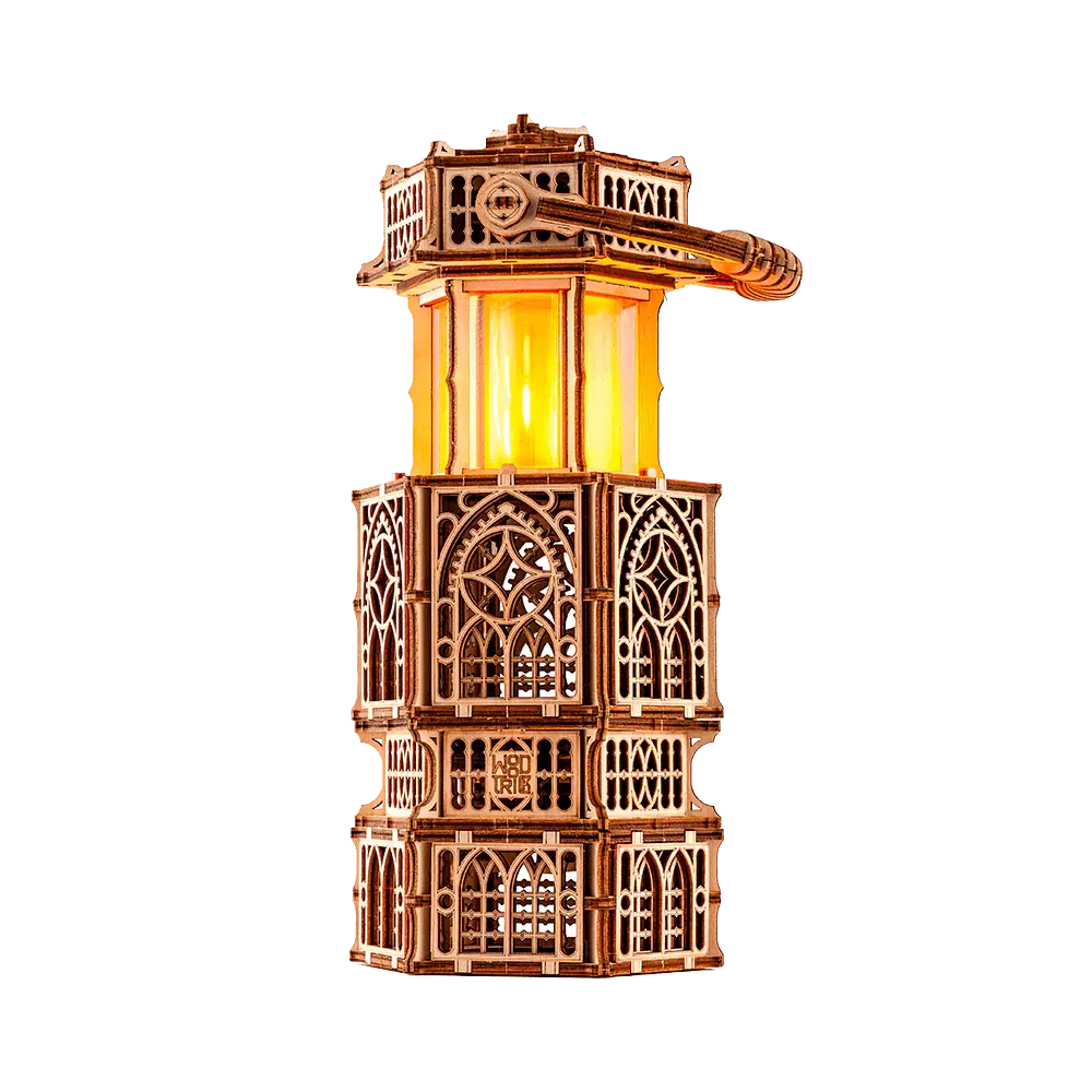 Wood Trick "Antická lucerna" - 3D dřevěné mechanické puzzle