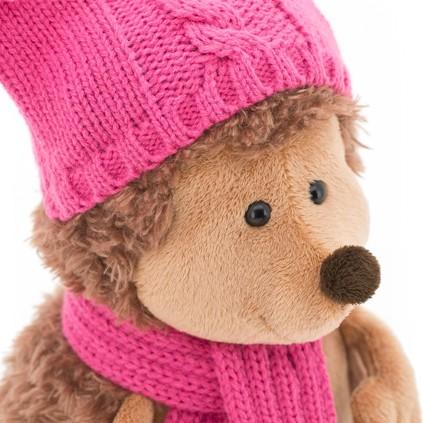 Ježčí slečna v růžovém čepičce se 2 bambulemi od firmy ORANGE TOYS