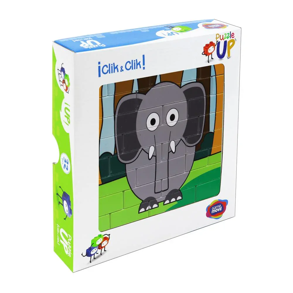 Slon - Vertikální puzzle - 32ks