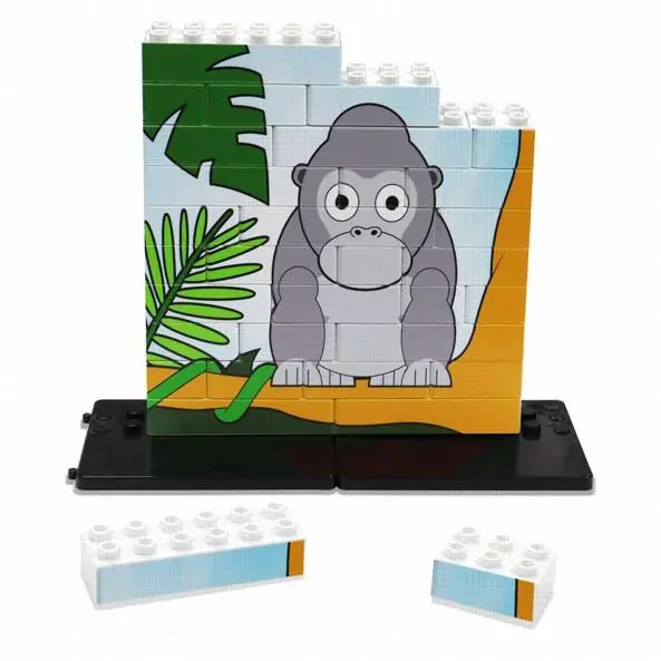 Gorila - Vertikální puzzle - 32ks