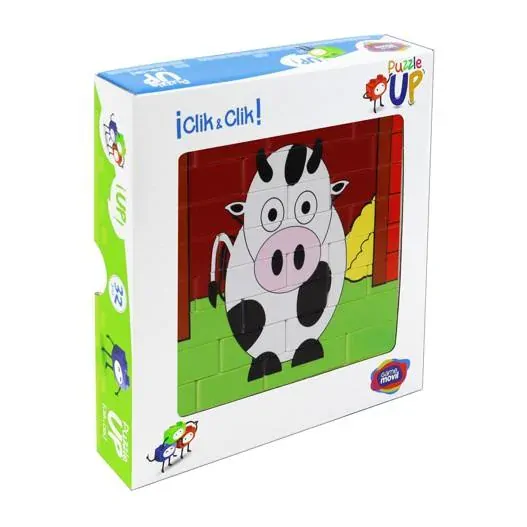 Kráva - Vertikální puzzle