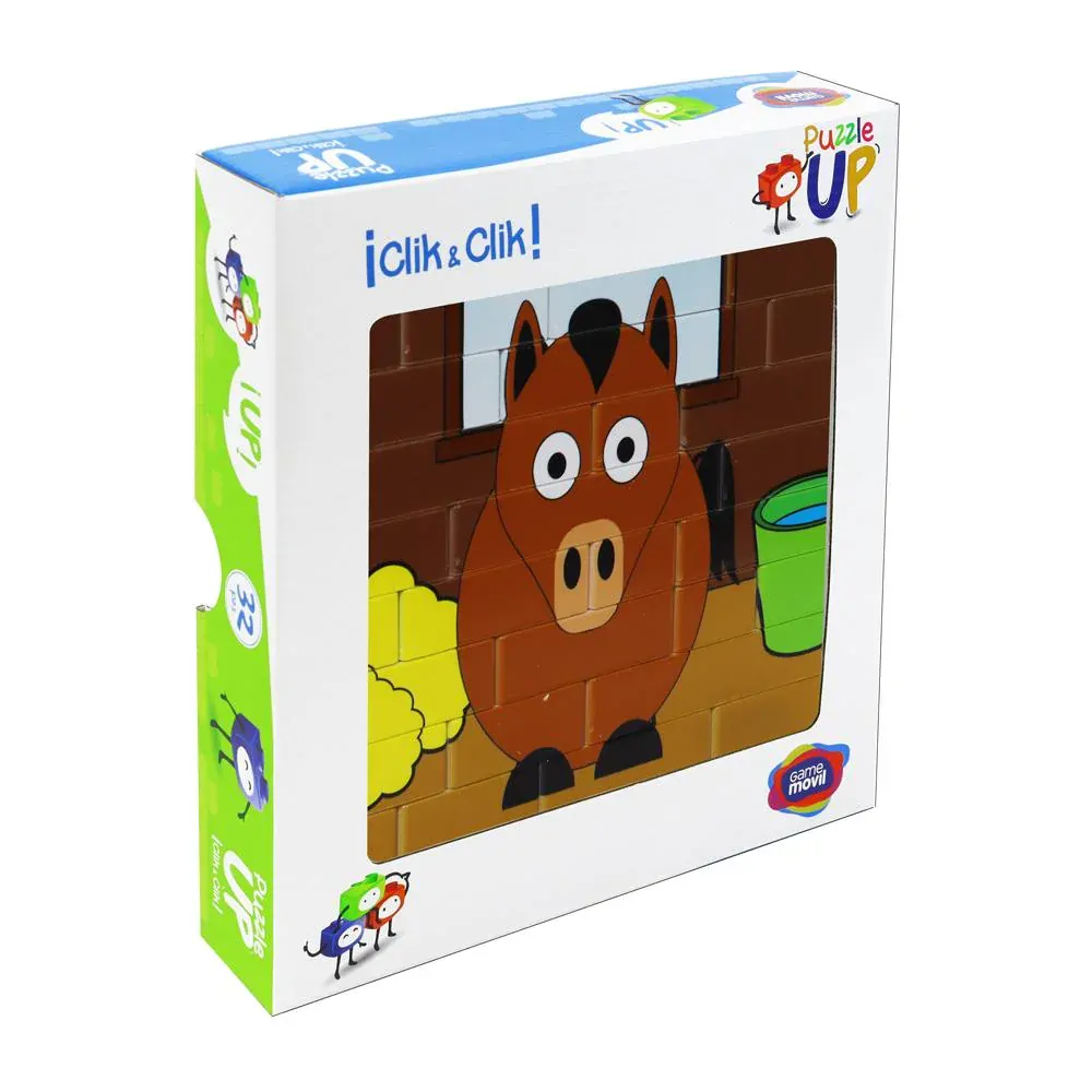 Kůň - Vertikální puzzle