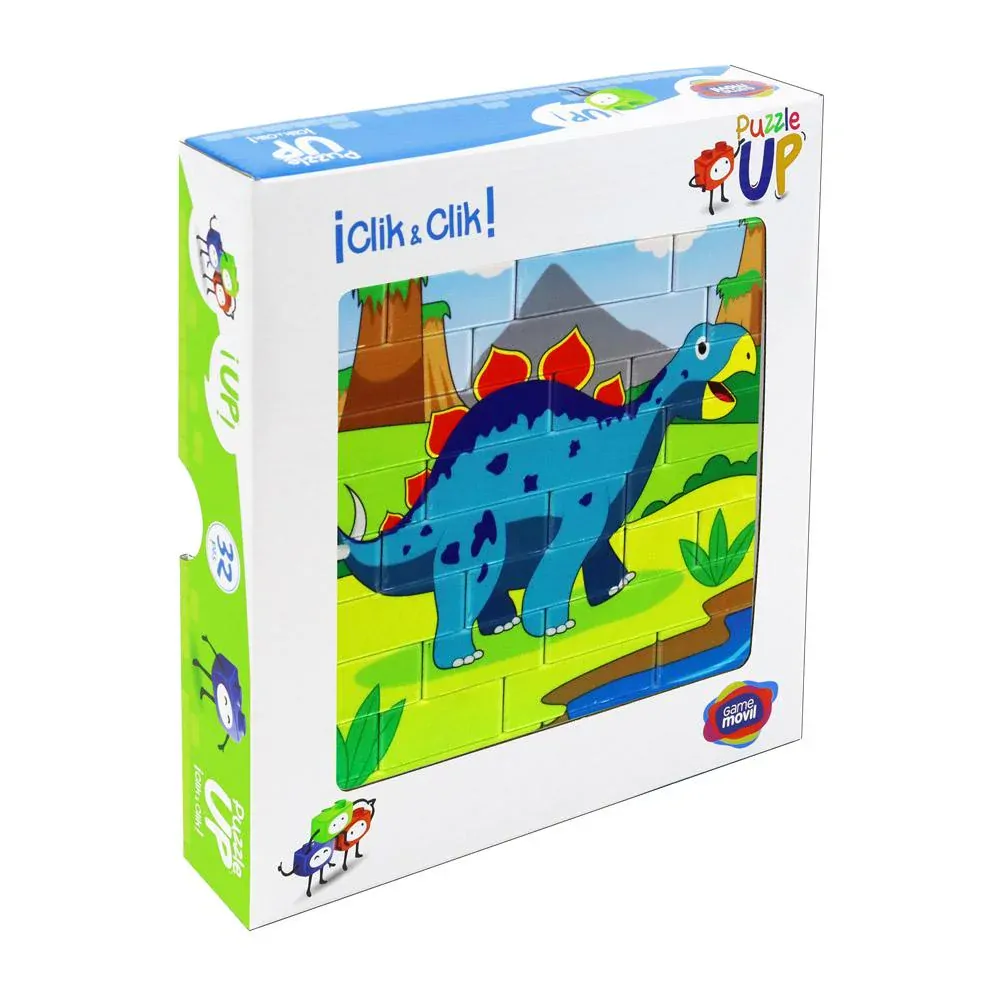 Stegosaurus - Vertikální puzzle