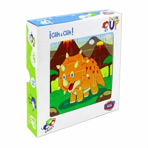 Triceratops - Vertikální puzzle