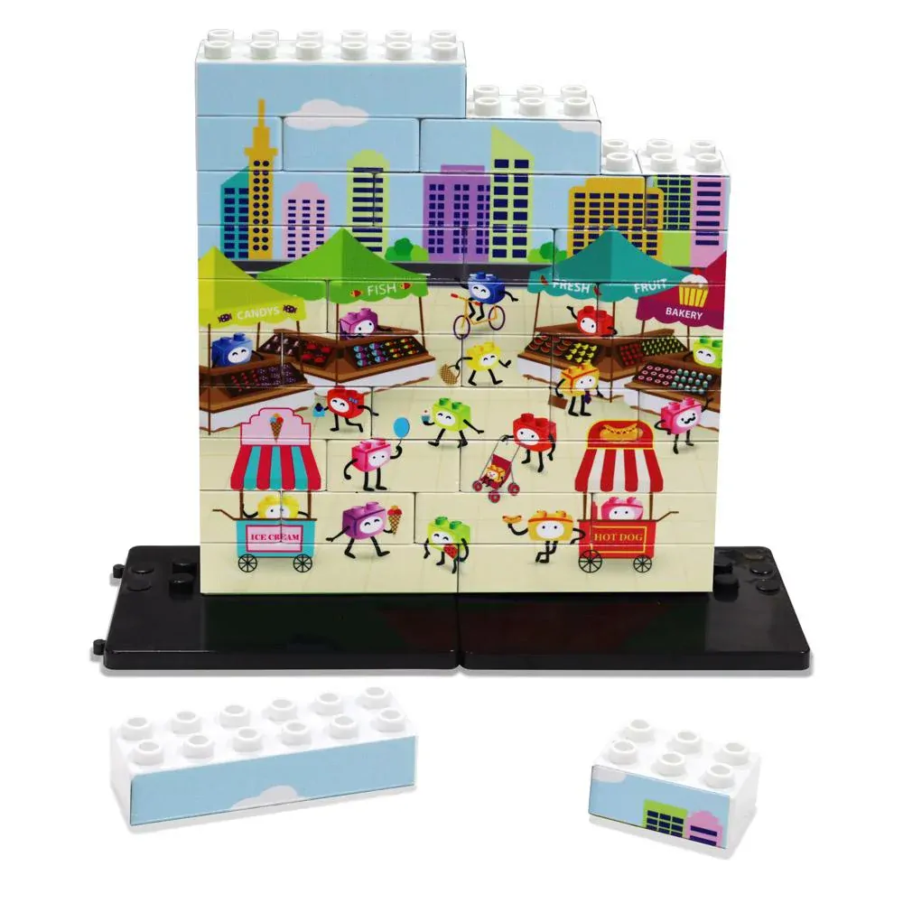 Trh - Vertikální puzzle