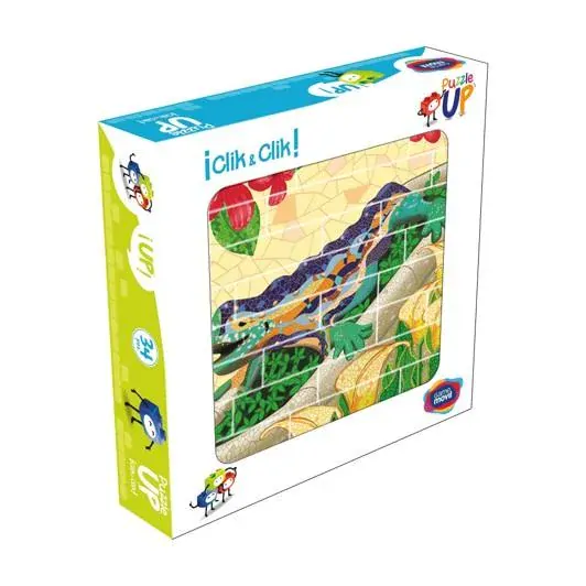 Ještěrka - Vertikální puzzle