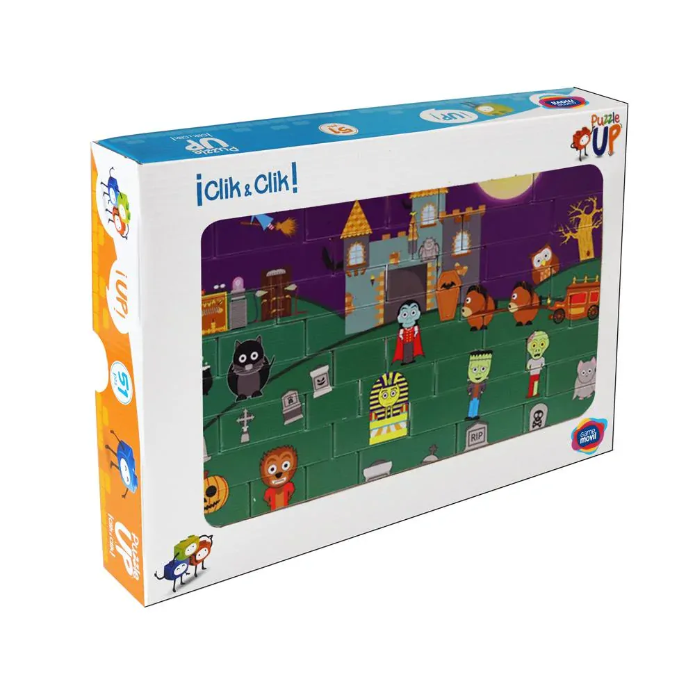 Halloween - Vertikální puzzle