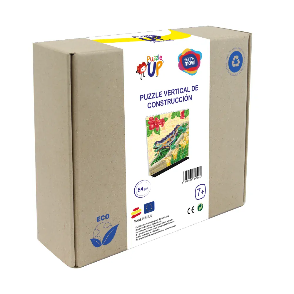 Ještěrka - Vertikální XL puzzle