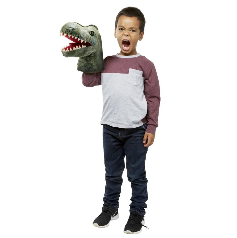 Maňásek na ruku - hlava - T-Rex