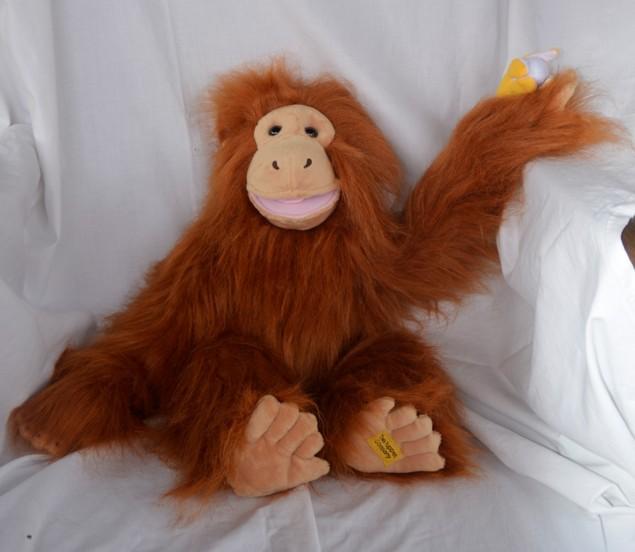 Maňásek na ruku - Primáti - Orangutan