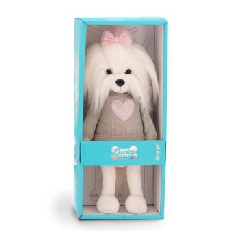 Mimi s kostřičkou v šedém svetru - maltézská slečna od firmy ORANGE TOYS