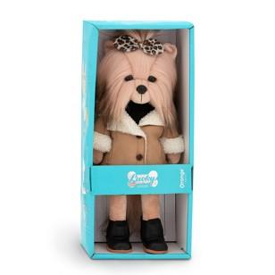 Yoyo s tělíčkem s kostřičkou v zimním kabátku - jorkšírka od firmy ORANGE TOYS