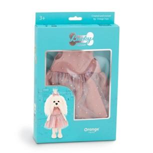Obleček pro pejsky Lucky Doggy - sada "Třpytivě růžová" od firmy ORANGE TOYS