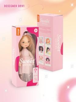 Panenka Sunny v růžových šatech od firmy ORANGE TOYS