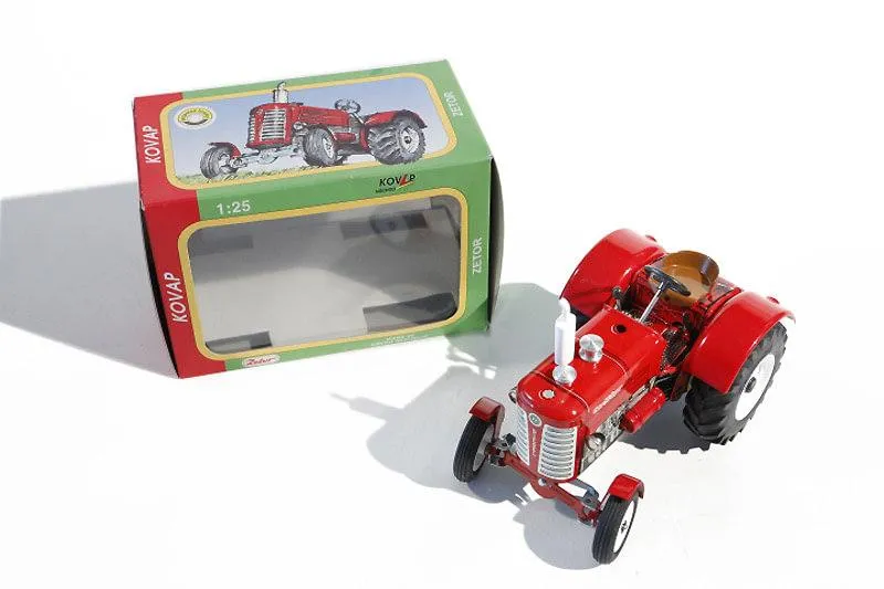 Traktor Zetor - červený