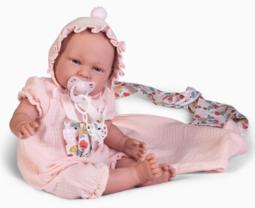 Reborn miminko  Můj první reborn Daniela v nosítku od Antonio Juan