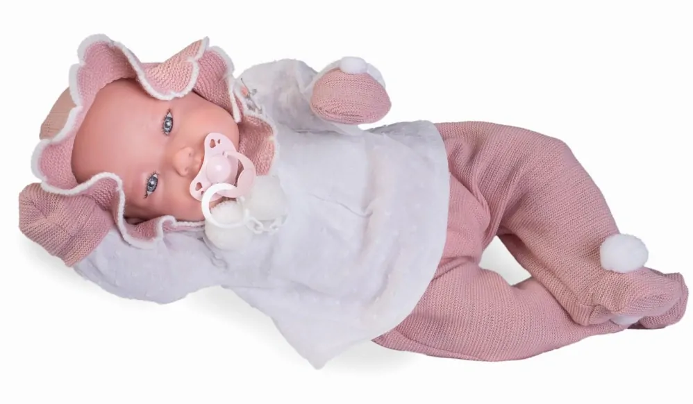 Miminko - Můj první reborn Alexandra se sáčkem na svačinu od firmy Antonio Juan ze Španělska