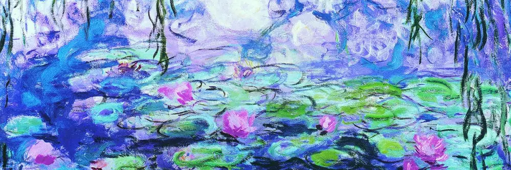 Monet - Lekníny - Puzzle Eurographics 1000