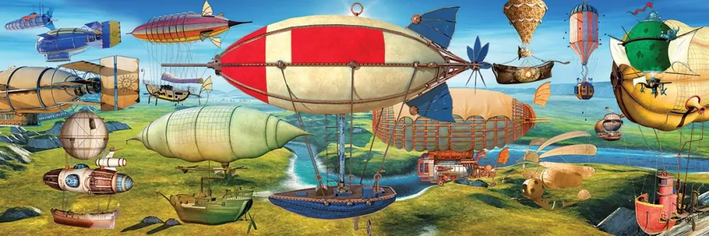 Velký závod - Puzzle Eurographics 1000