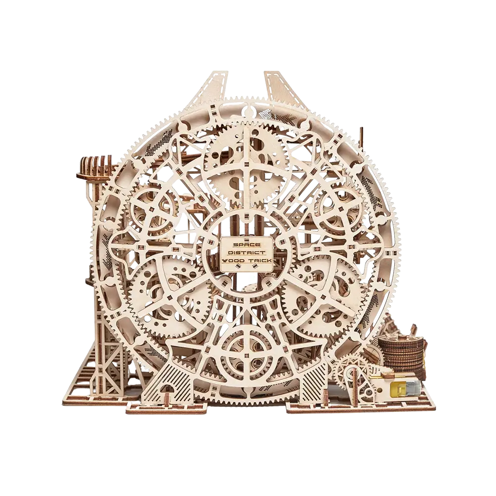 Wood Trick  "Galaxie - kuličková dráha" - 3D dřevěné mechanické puzzle 