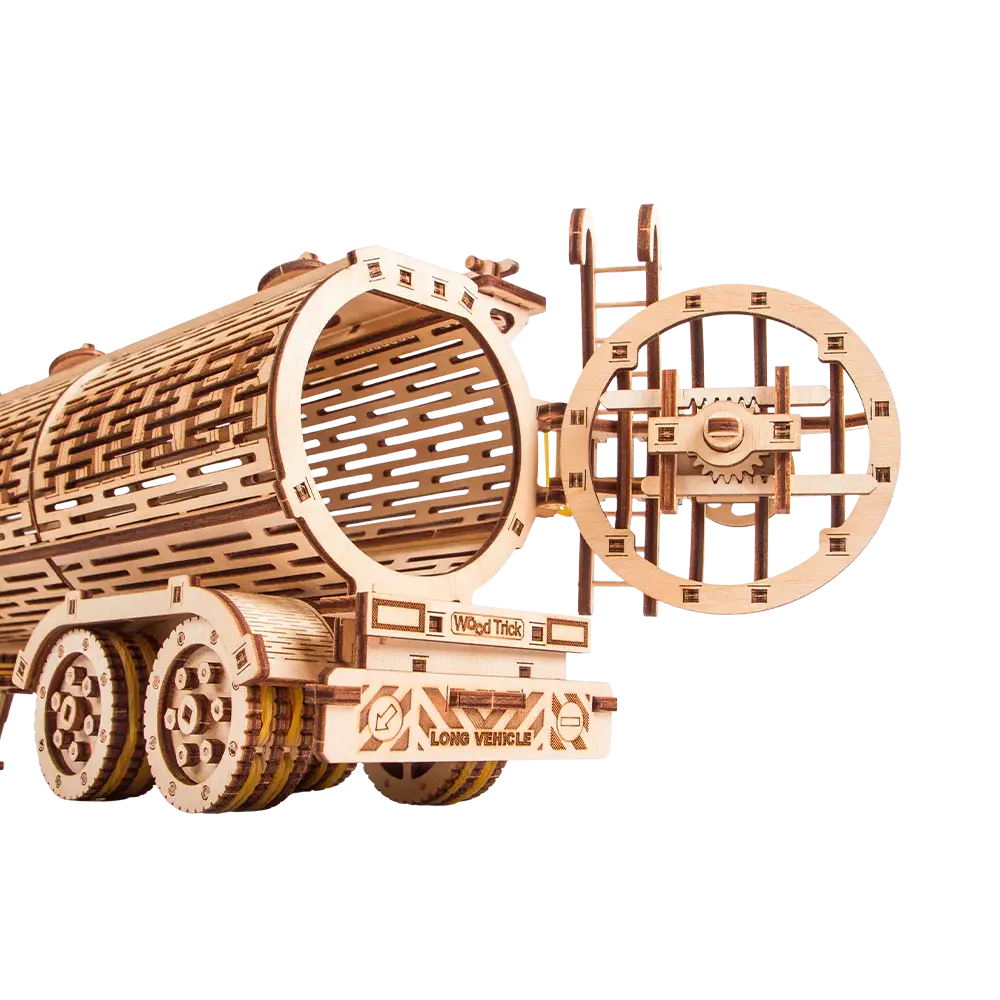 Wood Trick  "Přívěs na kapalinu" - 3D dřevěné mechanické puzzle 