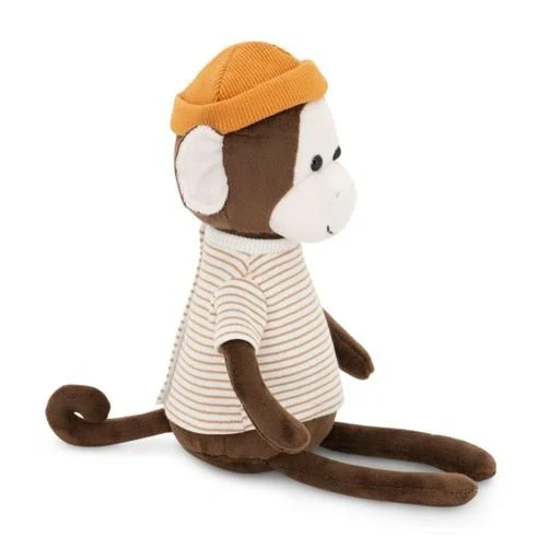 Opičák Charlie s oranžovou čapkou od firmy ORANGE TOYS