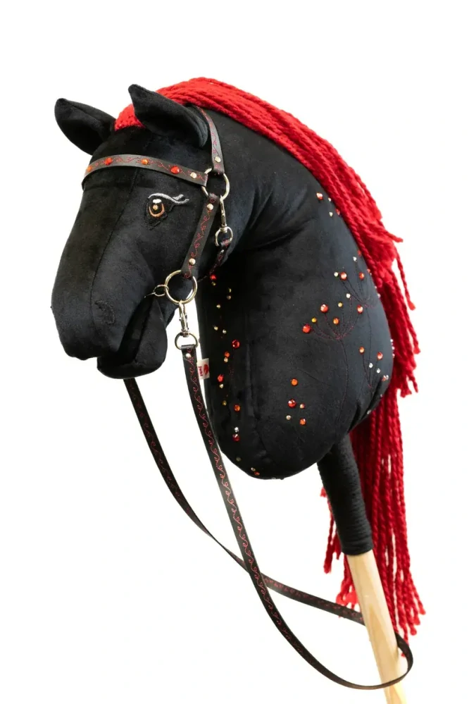 Black Red se Swarovski kamínky