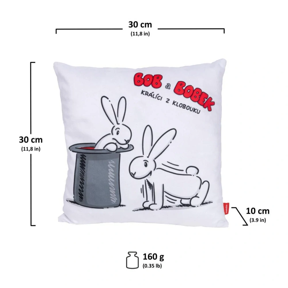 Polštářek - Bob a Bobek, cvičení od firmy MÚ Brno