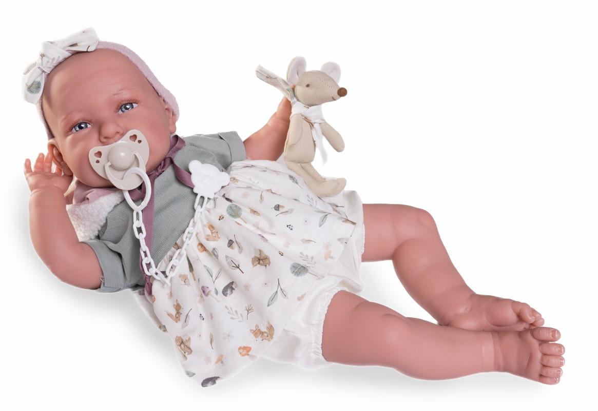 Miminko - Můj první reborn Daniela s myškou od Antonio Juan