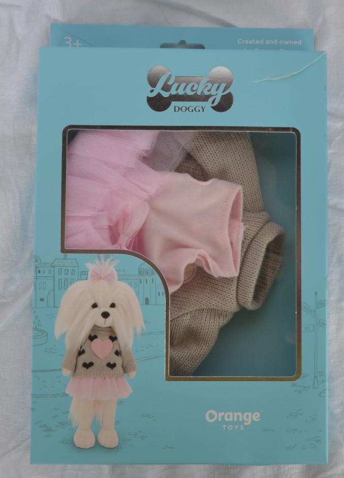 Obleček pro pejsky Lucky Doggy - sada "Růžové srdíčko" od firmy ORANGE TOYS-sleva