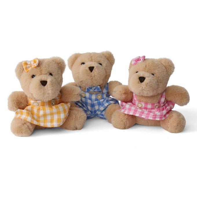 Medvědí piknik - plyšové zvířátko - mini set