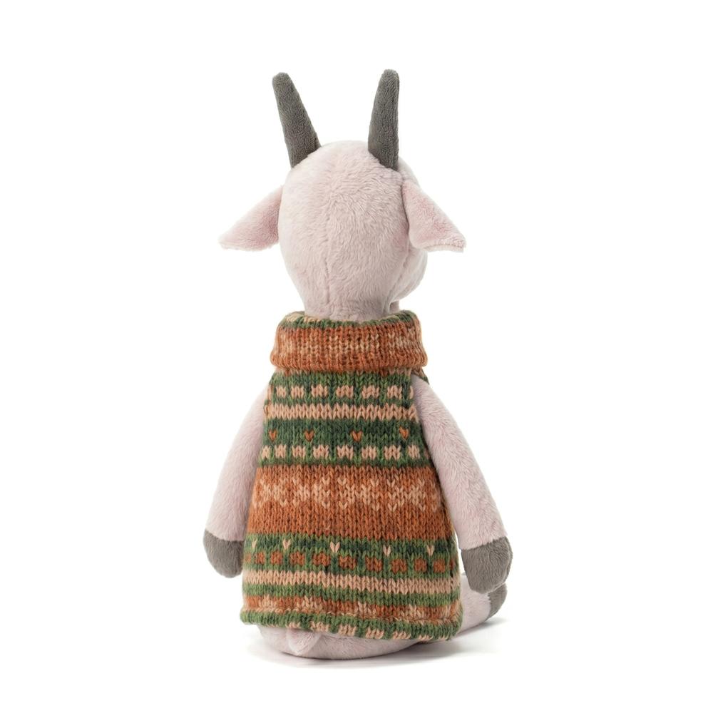 Orange Toys – plyšový kozel Jacob v pletené vestě 16 cm