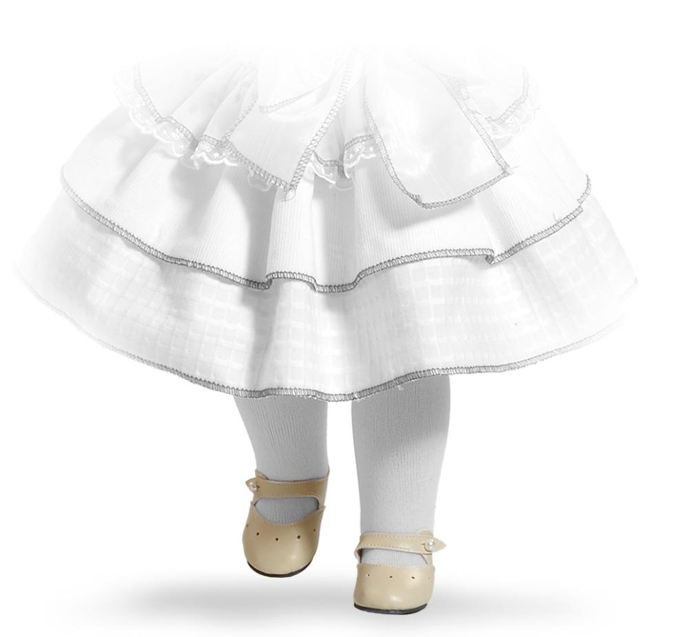 Béžové střevíčky na panenky 60 cm vysoké