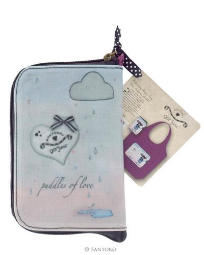 Skládací nákupní taška - Puddles Of Love od firmy SANTORO London Gorjuss