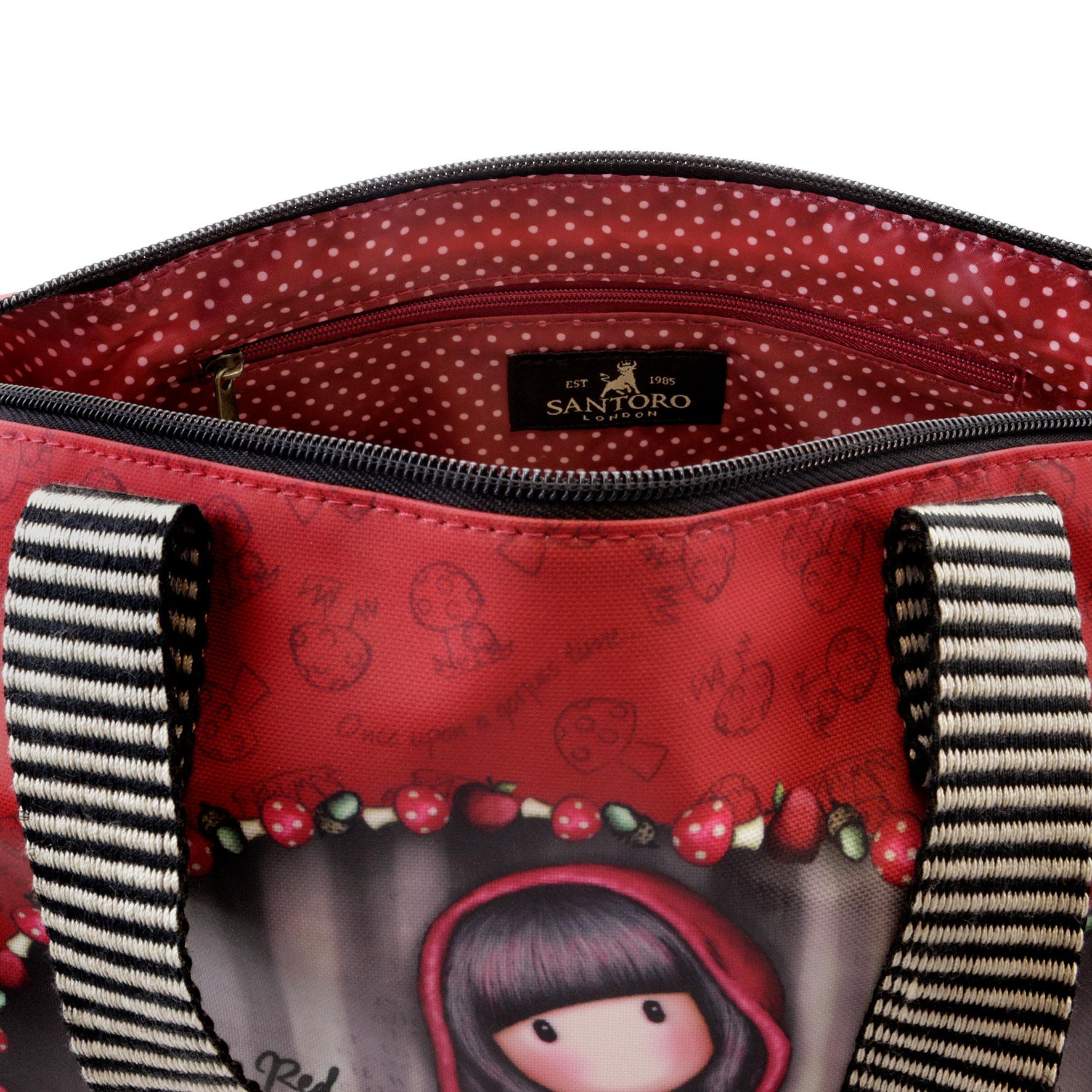 Kabelka do ruky - "Little Red Riding Hood" - od firmy SANTORO Gorjuss