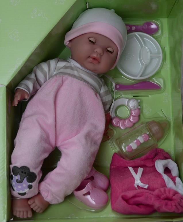 Mrkací panenka Peggy s příslušenstvím od firmy Berenguer