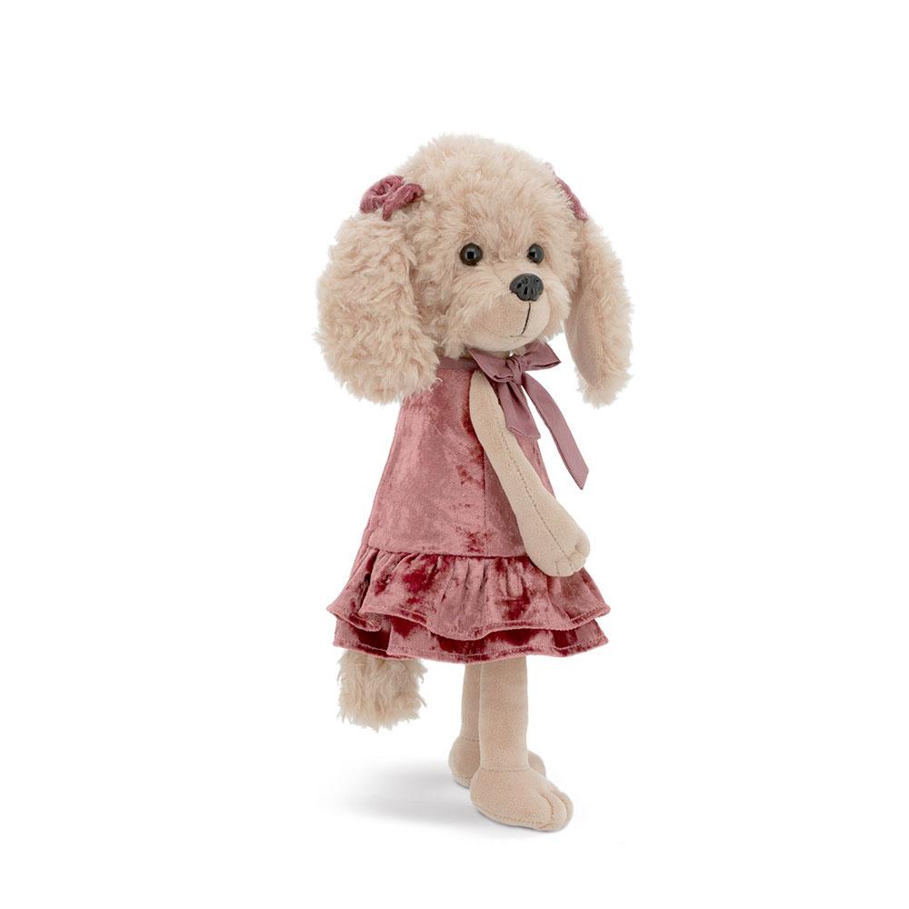 Dolly na retro párty - světle hnědá pudlí slečna od firmy ORANGE TOYS