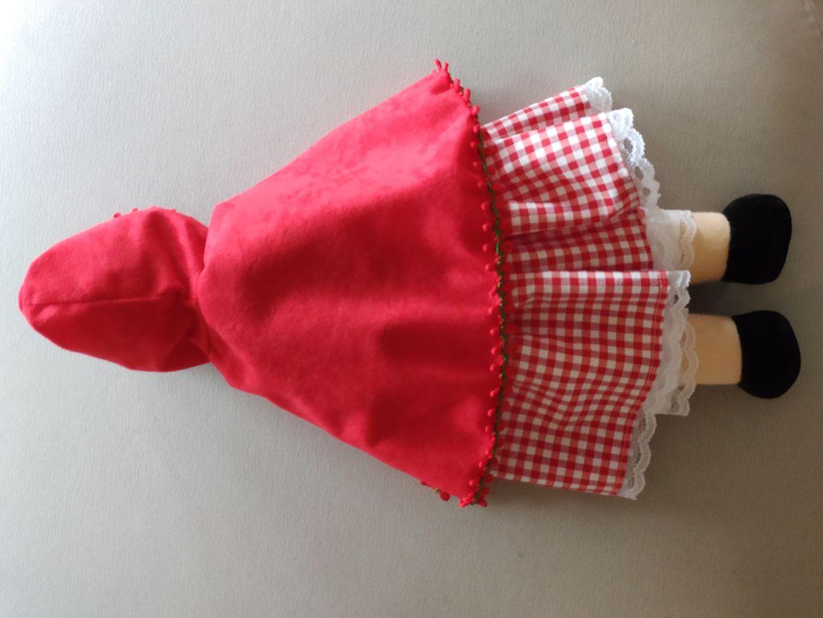 Maňásek na ruku - Červená karkulka - 42 cm