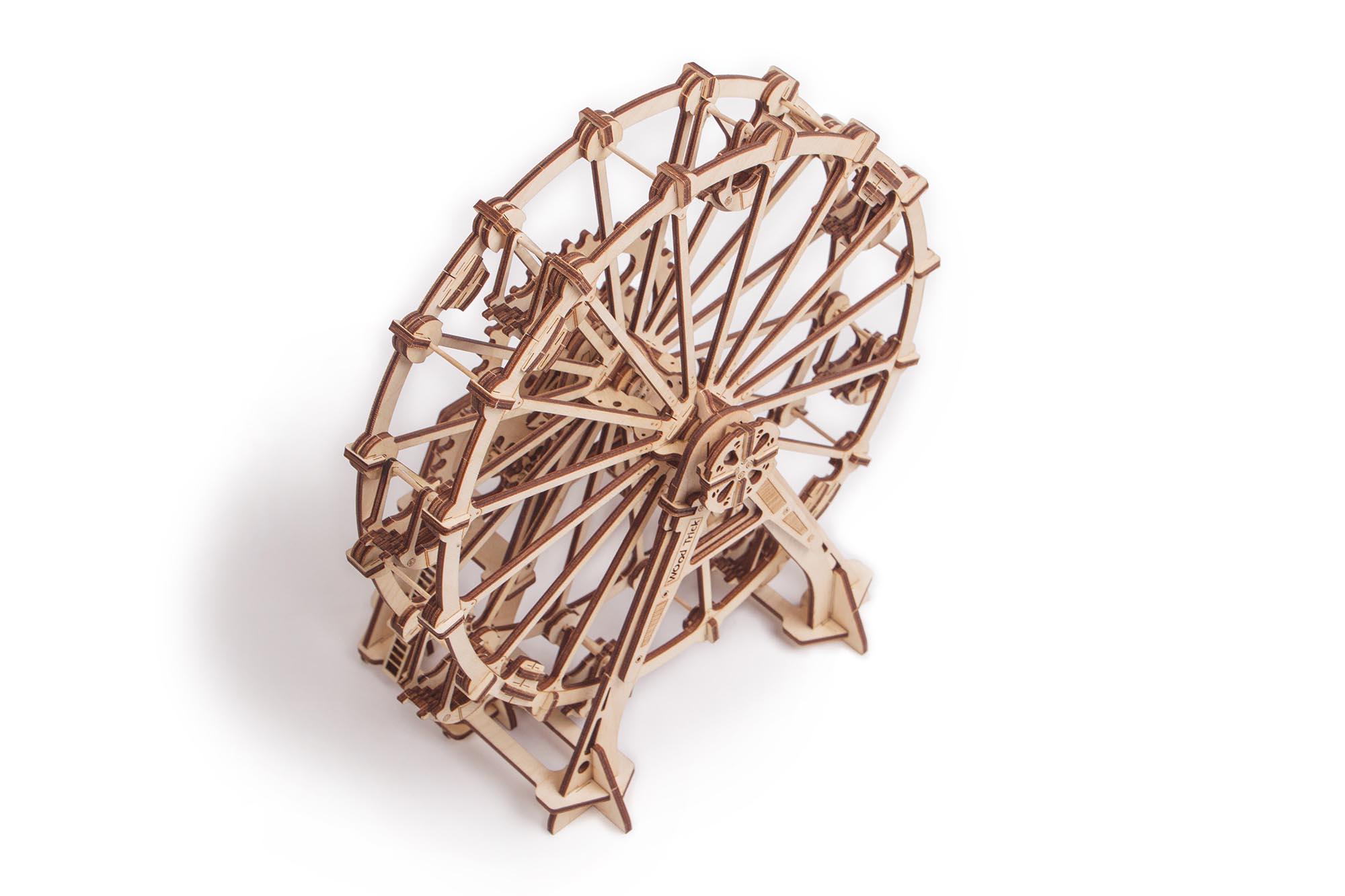 Wood Trick "Vyhlídkové kolo" - 3D dřevěné mechanické puzzle