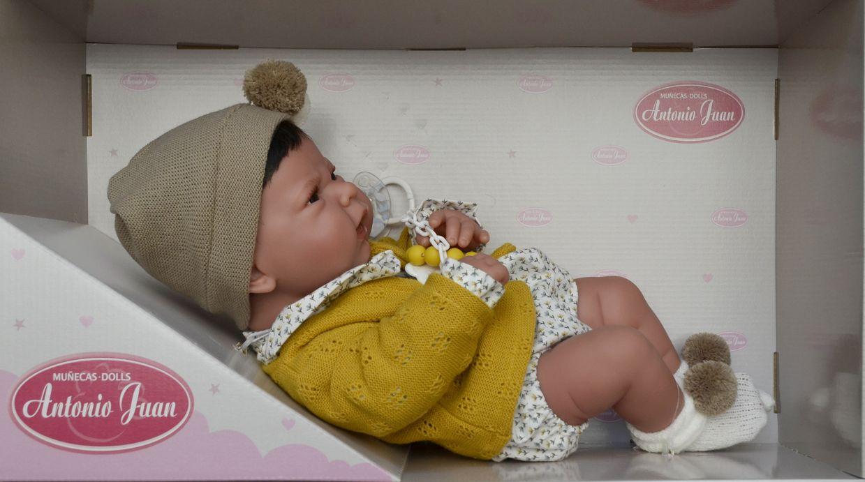 Realistické miminko -chlapeček Leo s kousátkem od Antonio Juan