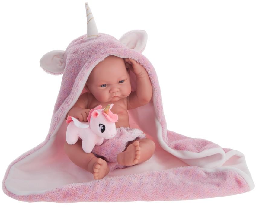 Realistické miminko - holčička Nica s jednorožcem od Antonio Juan